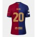 Barcelona Dani Olmo #20 Hemma matchtröja 2024-25 Kortärmad Billigt